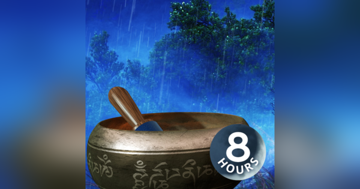 Rain Music for Sleep I 8 Hours Tibetan Singing Bowls with Thunderstorm White Noise Rain Music for Sleep I 8 Hours Tibetan Singing Bowls with Thunderstorm White Noise