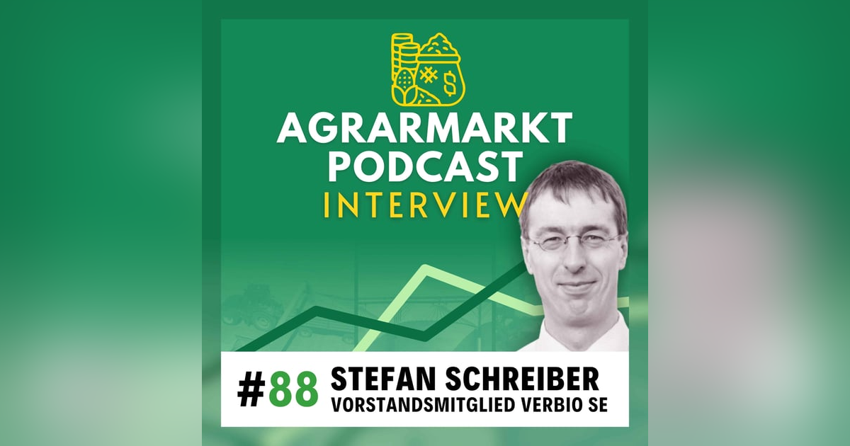 VERBIO Vorstandsmitglied Stefan Schreiber: Zukunft der Biokraftstoffe VERBIO Vorstandsmitglied Stefan Schreiber: Zukunft der Biokraftstoffe