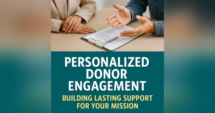 image for Personalized Donor Engagement: Building Lasting Support for Your Mission