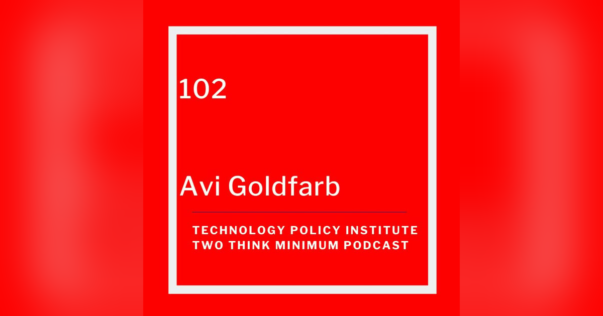 Avi Goldfarb on AI and Predictive Analytics Avi Goldfarb on AI and Predictive Analytics