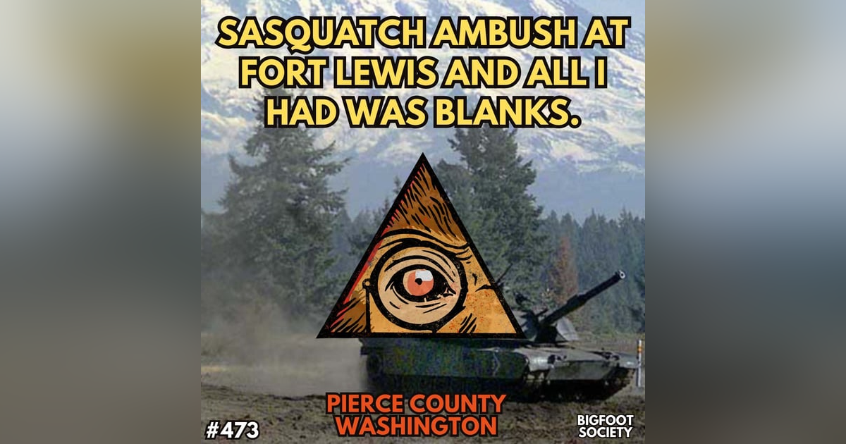 Sasquatch Apocalypse at Fort Lewis and all I had was BLANKS. Sasquatch Apocalypse at Fort Lewis and all I had was BLANKS.