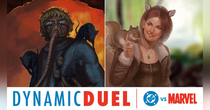 image for Squirrel Girl Stomps Ratcatcher in Hilarious Marvel vs DC Matchup