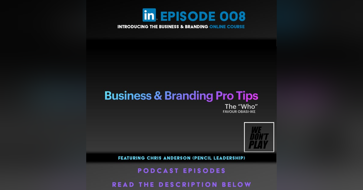 (A.G.E.) Introducing the Business & Branding Online Course - 008 (A.G.E.) Introducing the Business & Branding Online Course - 008