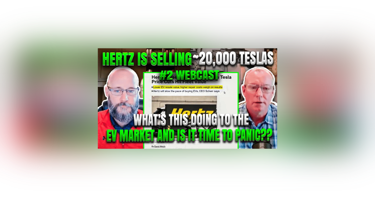 Hertz is selling ~20,000 Teslas - is it time to panic?! - EV Bids Podcast Episode 4 Hertz is selling ~20,000 Teslas - is it time to panic?! - EV Bids Podcast Episode 4