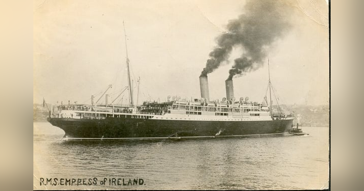 image for Empress of Ireland Shipwreck: Rare Photos Reveal 1914 Salvage Operations