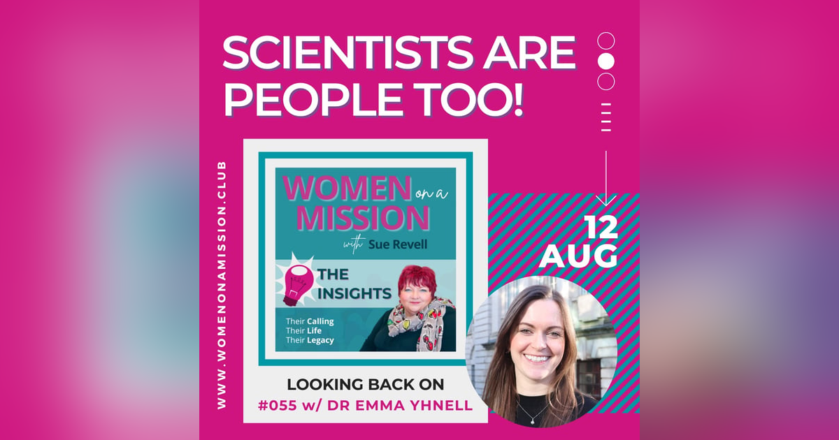 #056: Looking back on "Scientists Are Human Too!" with Dr Emma Yhnell #056: Looking back on "Scientists Are Human Too!" with Dr Emma Yhnell
