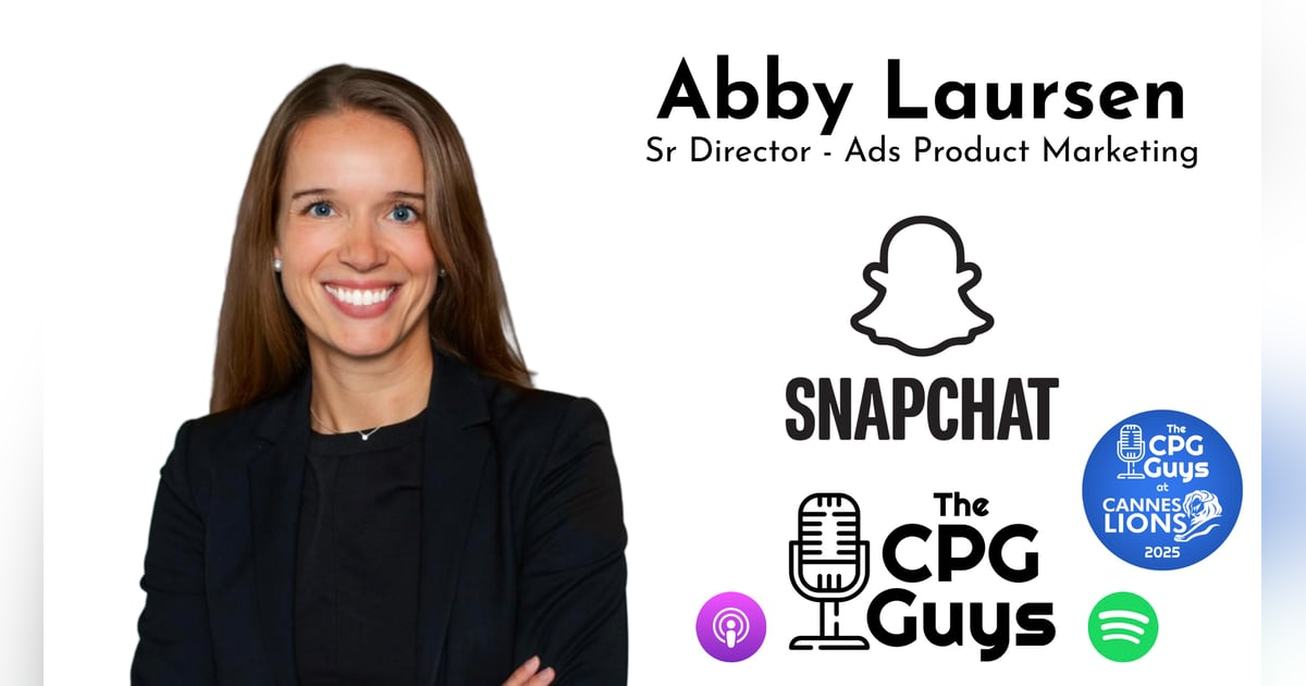 Live from Cannes Lions 2025 with Snap Inc.'s Abby Laursen Live from Cannes Lions 2025 with Snap Inc.'s Abby Laursen