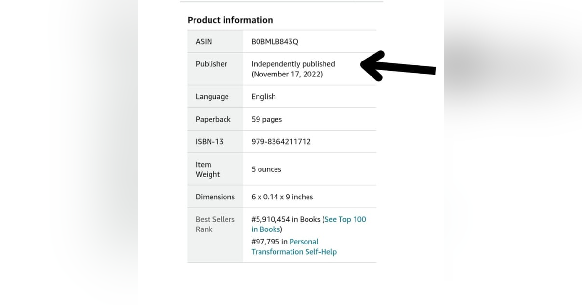 46. Self - Published Authors - What Are They and How To Find If A Book Is Self-Published 46. Self - Published Authors - What Are They and How To Find If A Book Is Self-Published