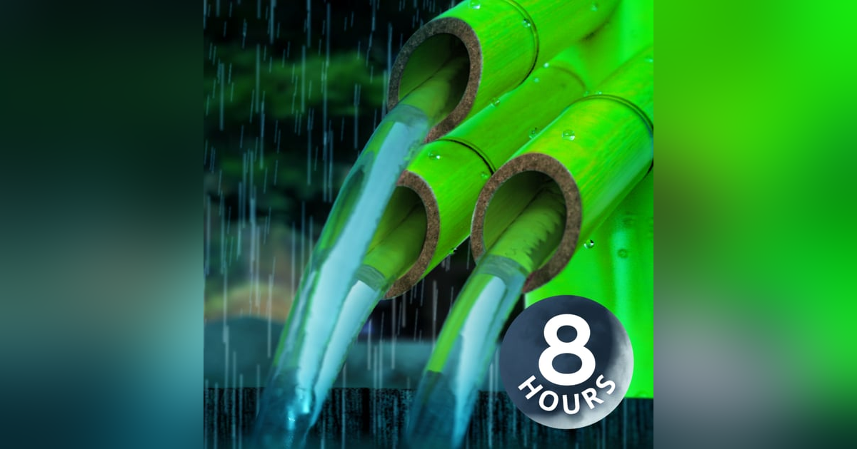 Fall Asleep with Bamboo Water Fountain & Rain Ambience 8 Hours Fall Asleep with Bamboo Water Fountain & Rain Ambience 8 Hours