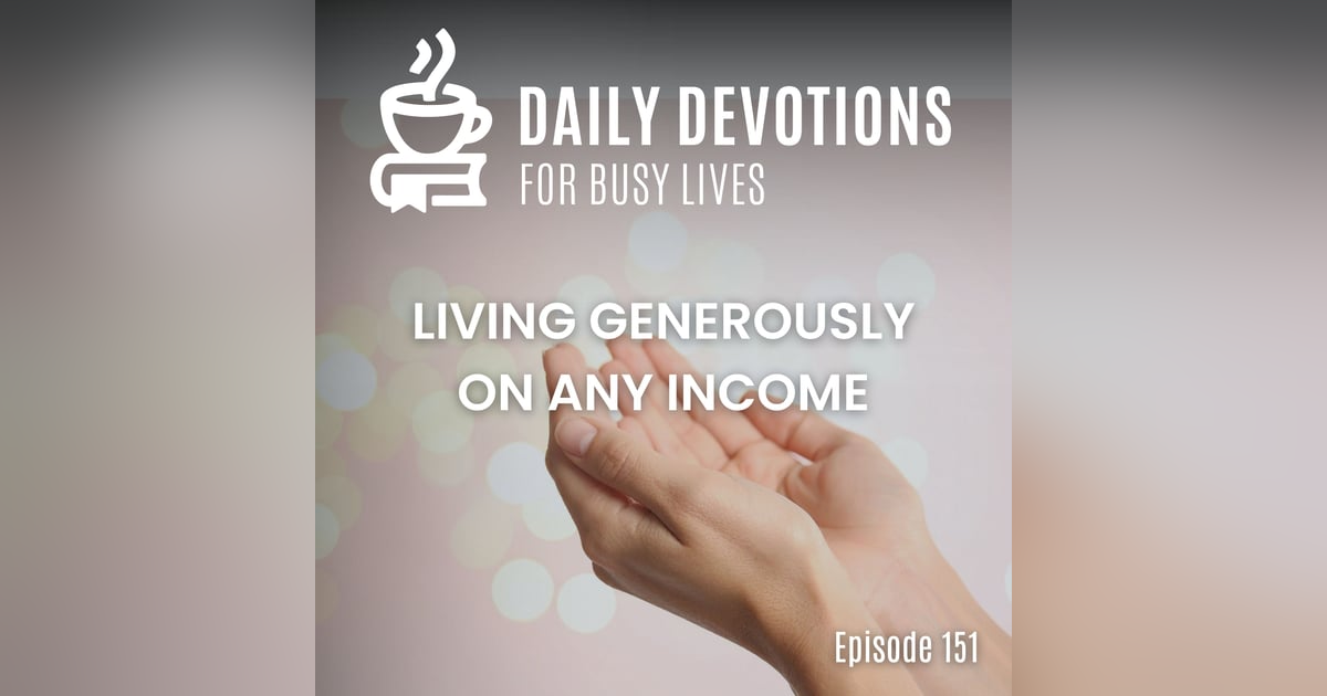 Living Generously on Any Income Living Generously on Any Income