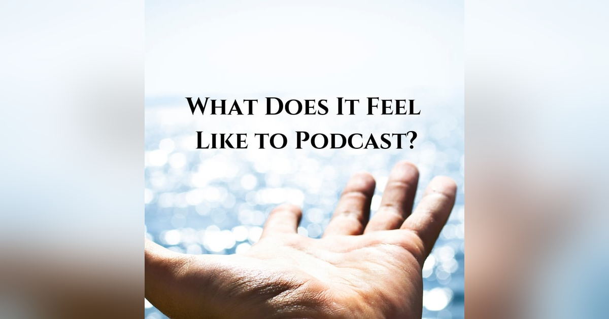 What Does it Feel Like to Be a Podcaster? What Does it Feel Like to Be a Podcaster?