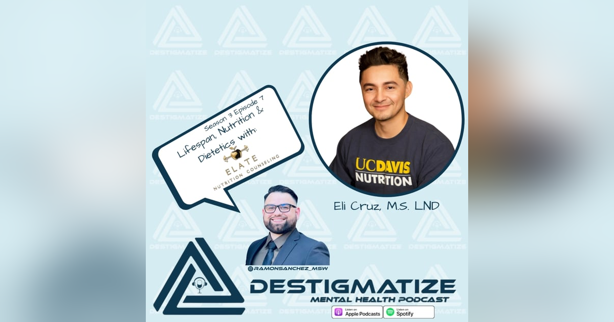 Season 3 Episode 7: Lifespan, Nutrition, & Dietetics with Elate Nutrition (Ep. 46) Season 3 Episode 7: Lifespan, Nutrition, & Dietetics with Elate Nutrition (Ep. 46)