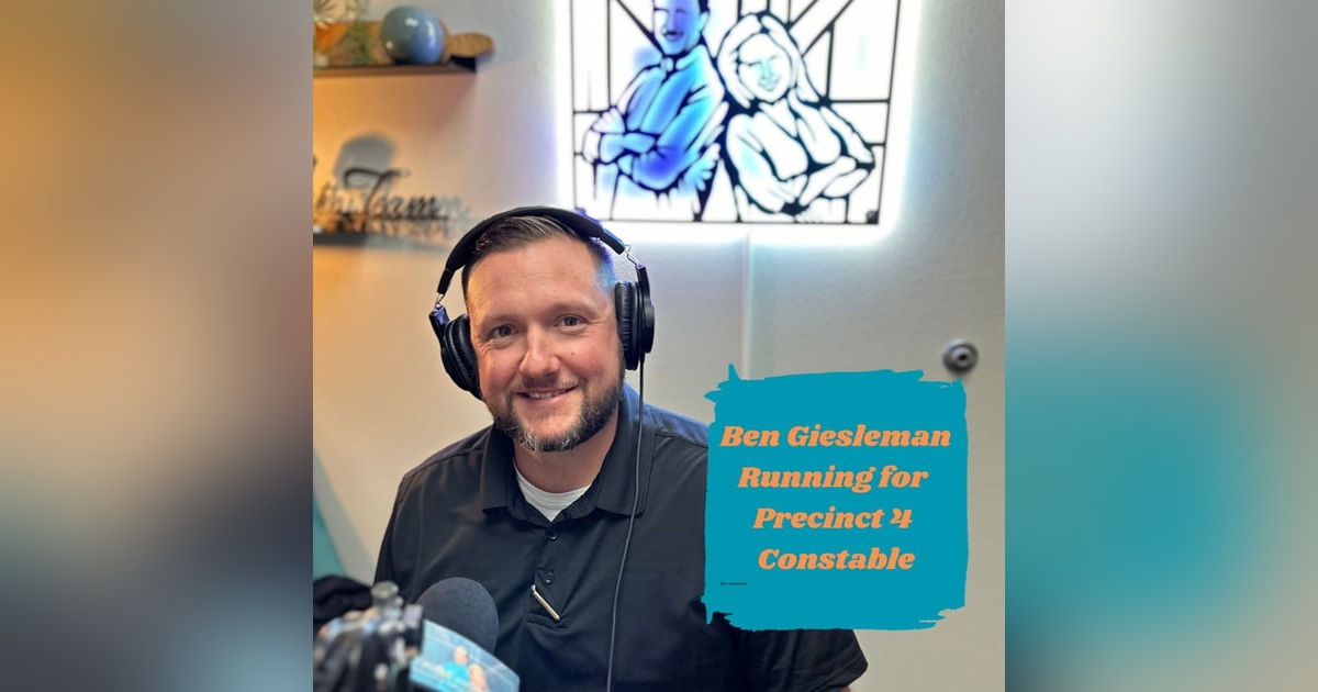 Ep.101 Book Him Danno! (Ben Giesleman running for Hays County Precinct 4 Constable) Ep.101 Book Him Danno! (Ben Giesleman running for Hays County Precinct 4 Constable)