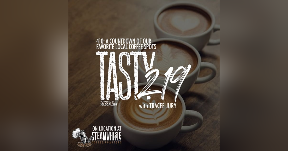 410: A Countdown Of Our Favorite Local Coffee Spots (w/ Tracee Jury of Steamwhistle Coffee Roasters) 410: A Countdown Of Our Favorite Local Coffee Spots (w/ Tracee Jury of Steamwhistle Coffee Roasters)