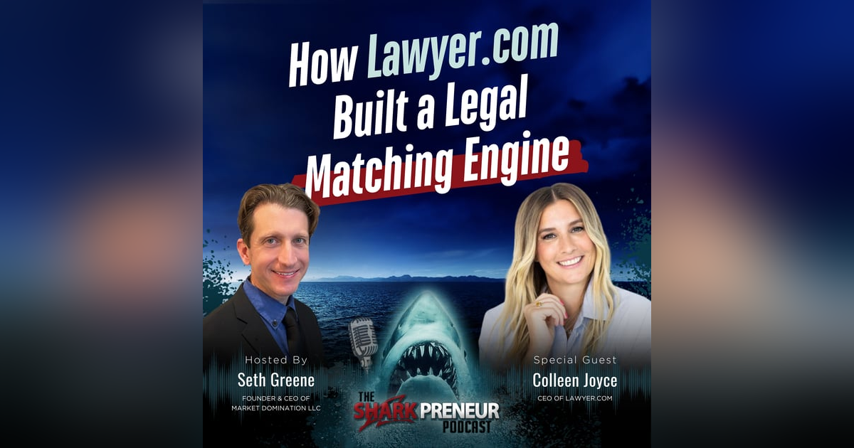 Episode 1271: How Lawyer.com Built a Legal Matching Engine with Colleen Joyce Episode 1271: How Lawyer.com Built a Legal Matching Engine with Colleen Joyce