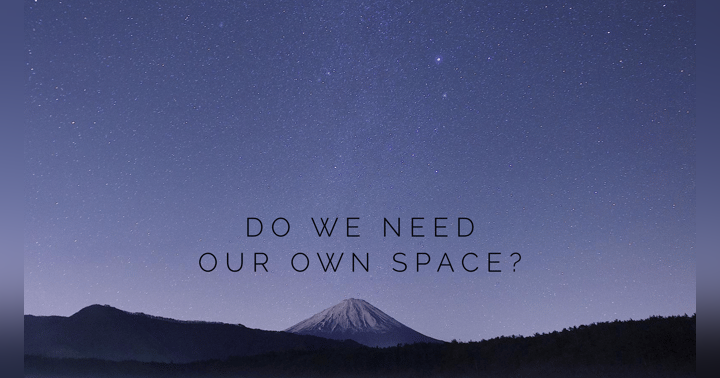 image for DO WE NEED OUR OWN SPACE?