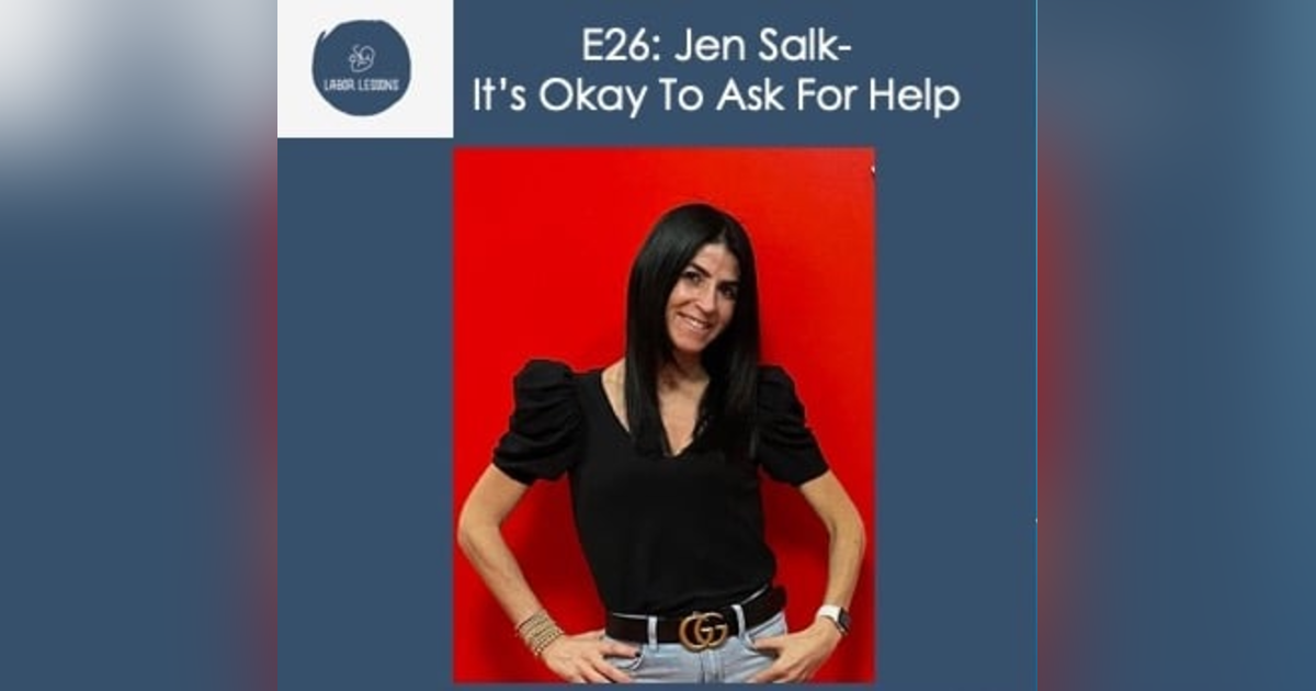 E26 Jen Salk: It's Okay To Ask For Help- forceps delivery, third degree episiotomy, traumatic vaginal birth followed by positive c-section E26 Jen Salk: It's Okay To Ask For Help- forceps delivery, third degree episiotomy, traumatic vaginal birth followed by positive c-section