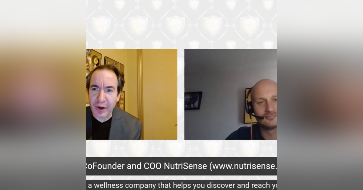Dan Zavorotny, Cofounder and COO NutriSense wellness company to help achieve your health potential Dan Zavorotny, Cofounder and COO NutriSense wellness company to help achieve your health potential