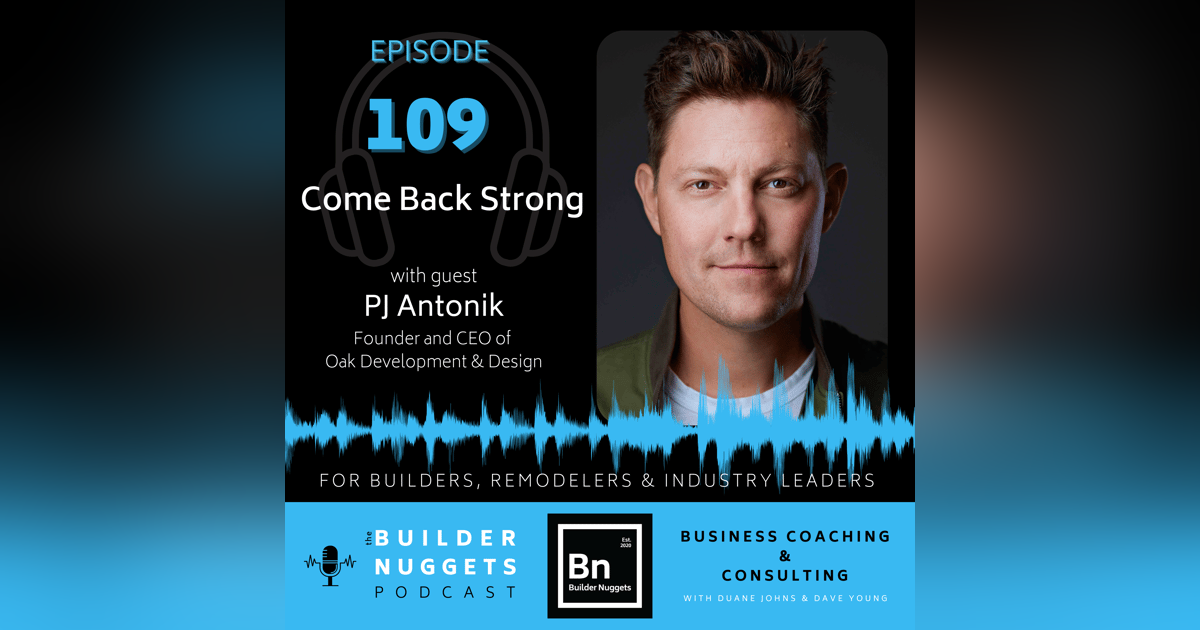 Ep 109: Come Back Strong Ep 109: Come Back Strong