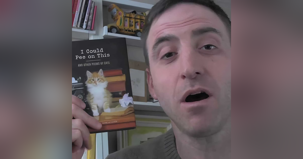 1285. 'Sally Forth' Writer Francesco Marciuliano Transcribes Cat's Poetry - 1285. 'Sally Forth' Writer Francesco Marciuliano Transcribes Cat's Poetry -