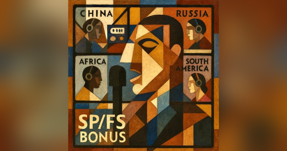 SP/FS BONUS: "This. Is. The. Voice. Of. America." (Steve Herman) SP/FS BONUS: "This. Is. The. Voice. Of. America." (Steve Herman)