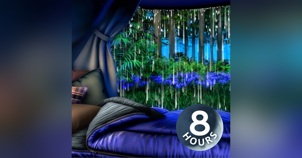 White Noise Rain on Tent | 8 Hour Cozy Camping Ambience in Rainstorm White Noise Rain on Tent | 8 Hour Cozy Camping Ambience in Rainstorm
