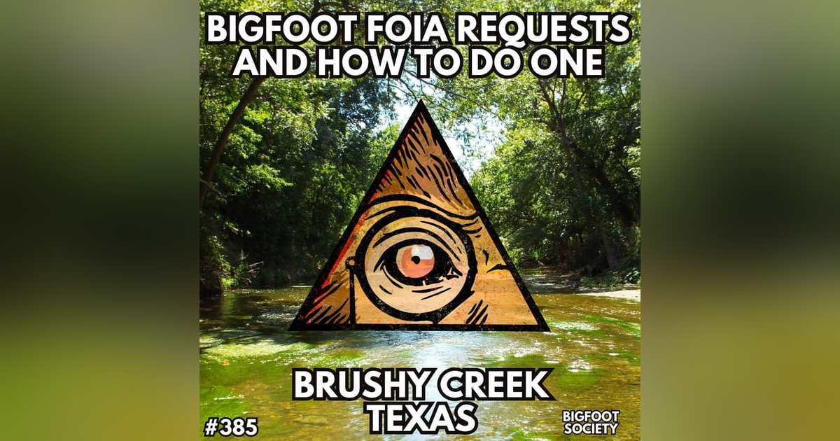 How to Submit a Bigfoot FOIA Request with Eric Palacios How to Submit a Bigfoot FOIA Request with Eric Palacios