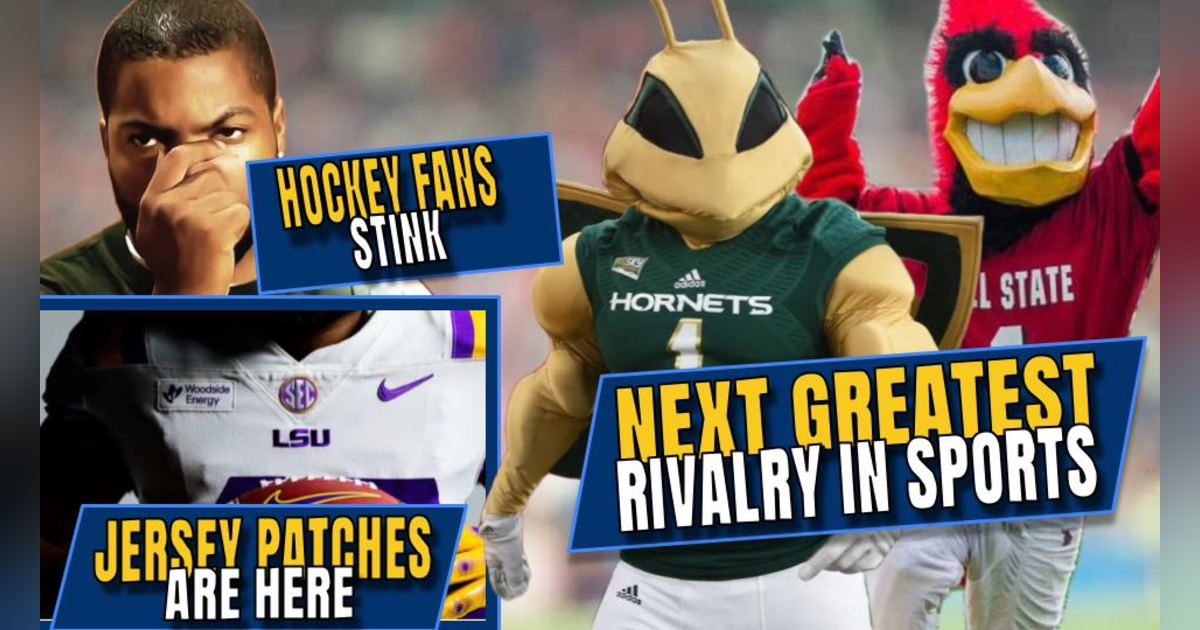 The New Greatest Rivalry In Sports Is Born | NCAA Jersey Patches | Please Shower The New Greatest Rivalry In Sports Is Born | NCAA Jersey Patches | Please Shower