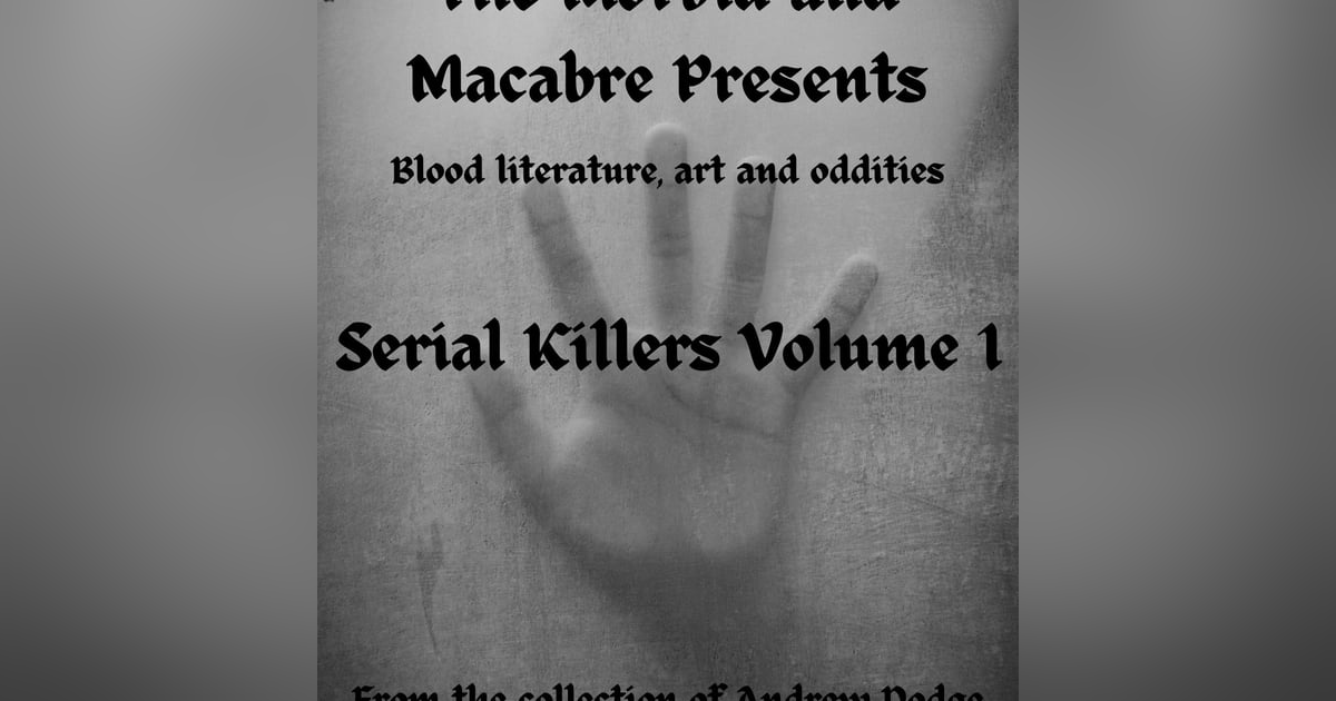 The Morbid & Macabre: Blood Literature The Morbid & Macabre: Blood Literature
