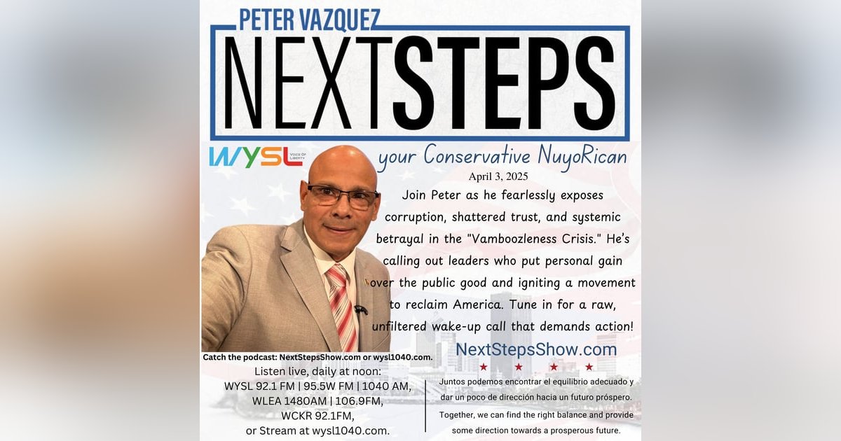 Next Steps Show April 3, 2025 Next Steps Show April 3, 2025