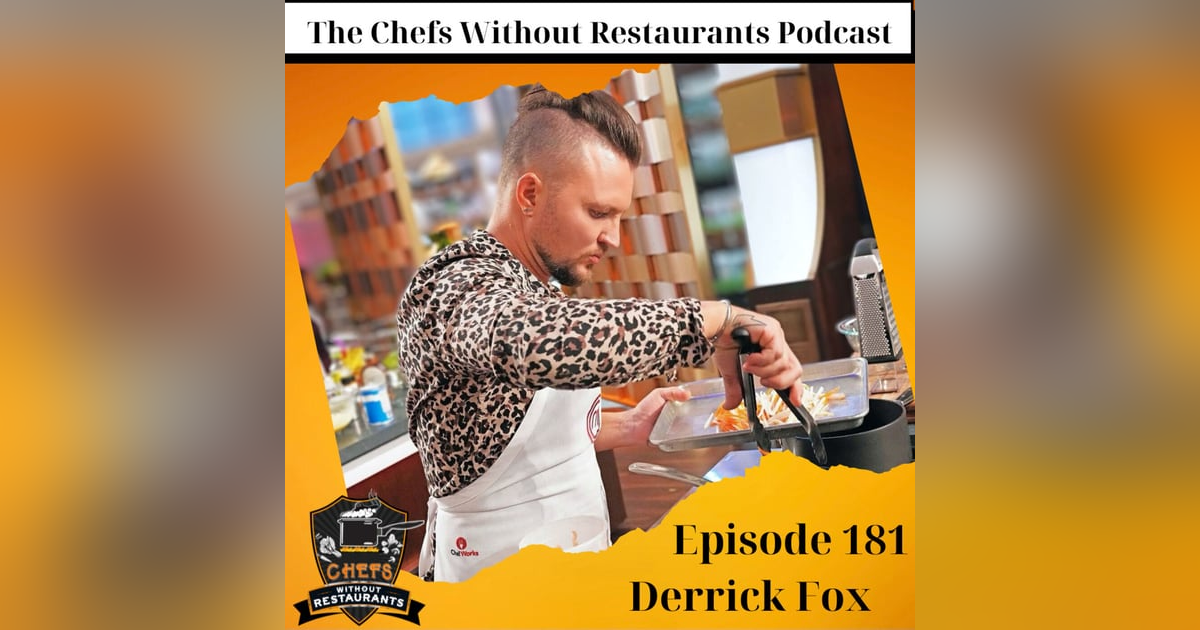 Punk Drummer Turned MasterChef - Private Chef Derrick Fox on Epic Mega Cookies and Gordon Ramsay Punk Drummer Turned MasterChef - Private Chef Derrick Fox on Epic Mega Cookies and Gordon Ramsay