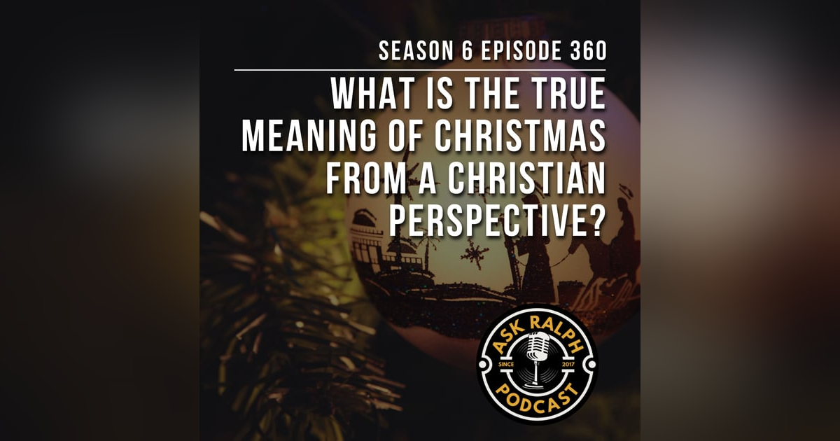 What is the true meaning of Christmas from a Christian perspective? What is the true meaning of Christmas from a Christian perspective?
