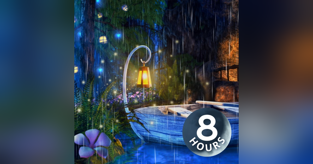 Sleep to Rain & Water Sounds in Enchanted Forest | 8 Hour Nature White Noise Sleep to Rain & Water Sounds in Enchanted Forest | 8 Hour Nature White Noise