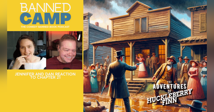 image for Exploring 'Huckleberry Finn' Chapter 21 with Banned Camp: Deception, Morality, and More