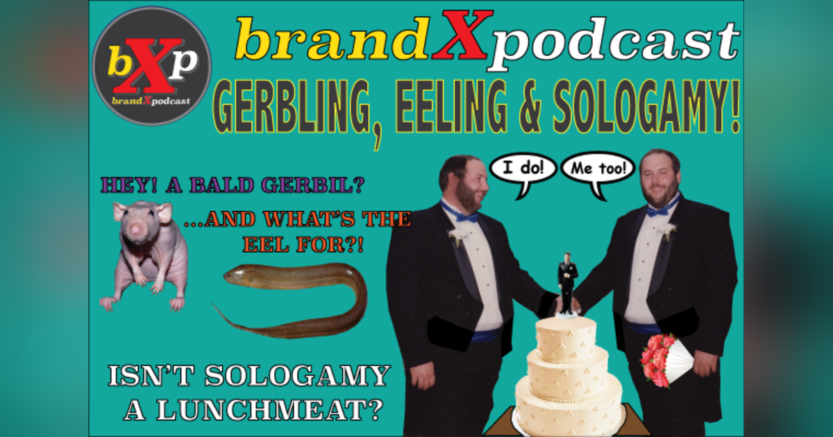 Gerbling, Eeling & Sologamy | Brand X Podcast 050 Gerbling, Eeling & Sologamy | Brand X Podcast 050