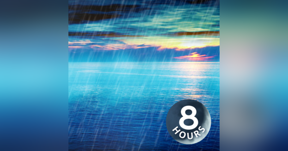 Rain Sounds with Thunder and Ocean Waves 8 hours | Sleep, Study, Focus, Meditate | White Noise Rain Sounds with Thunder and Ocean Waves 8 hours | Sleep, Study, Focus, Meditate | White Noise