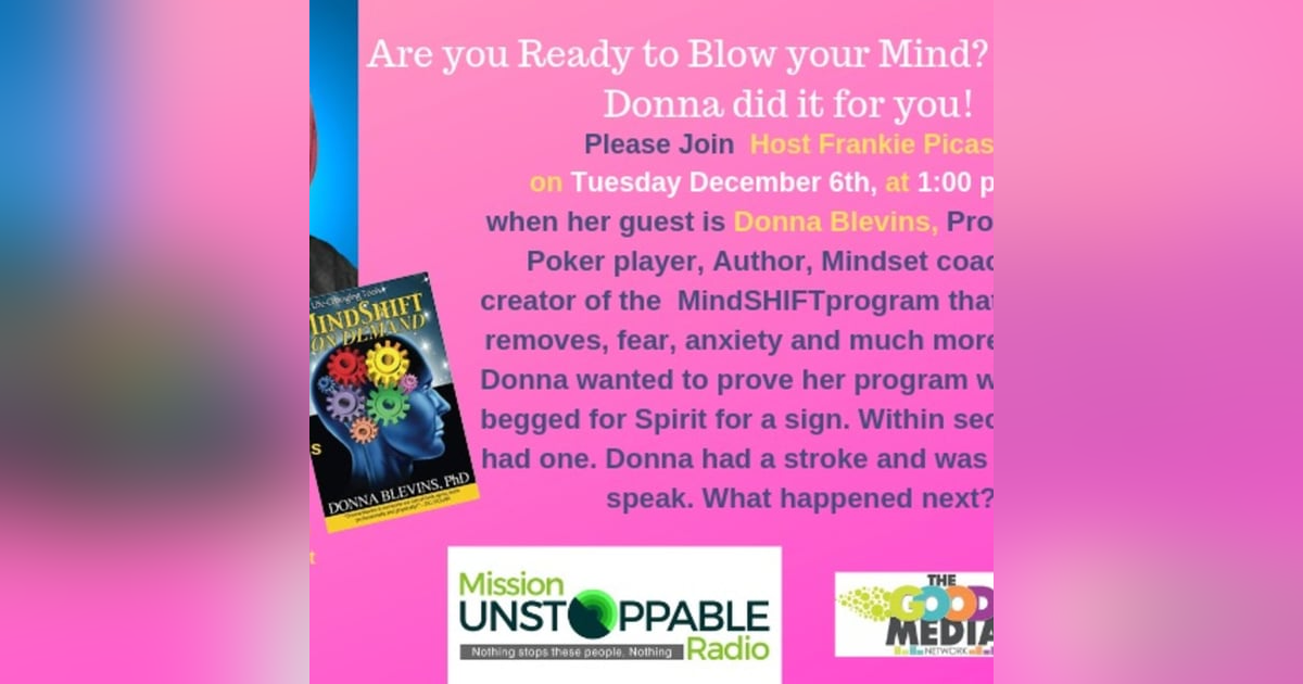 Powerful MindShift Techniques from a Stroke Victim who Healed Herself in 3 Days Powerful MindShift Techniques from a Stroke Victim who Healed Herself in 3 Days