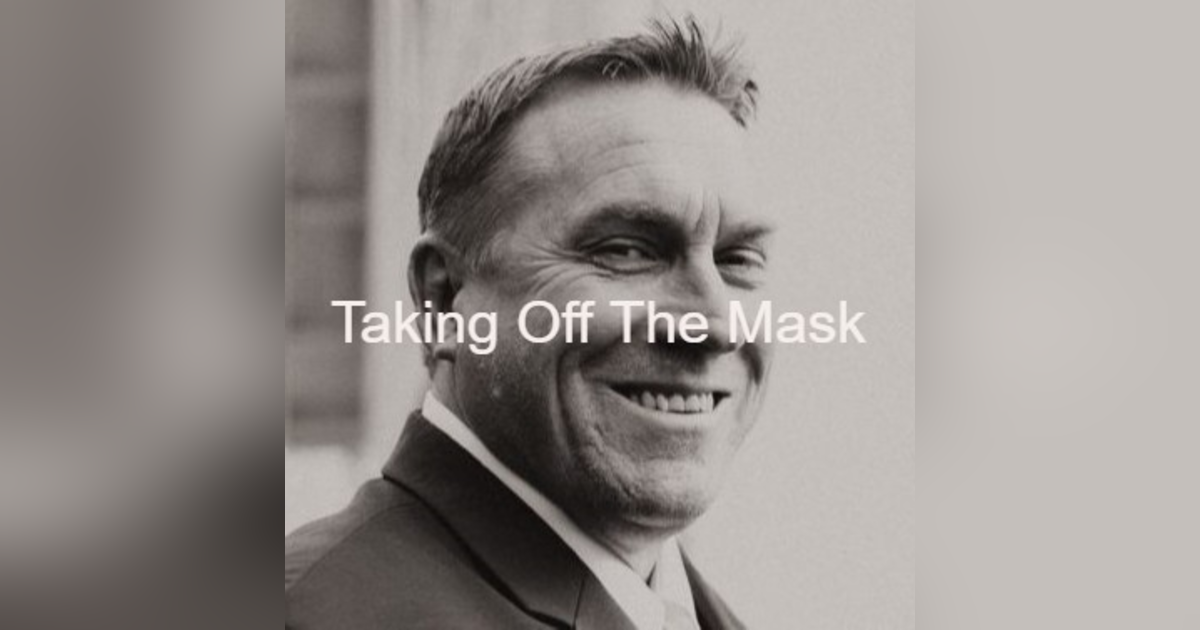 Taking Off The Mask Taking Off The Mask