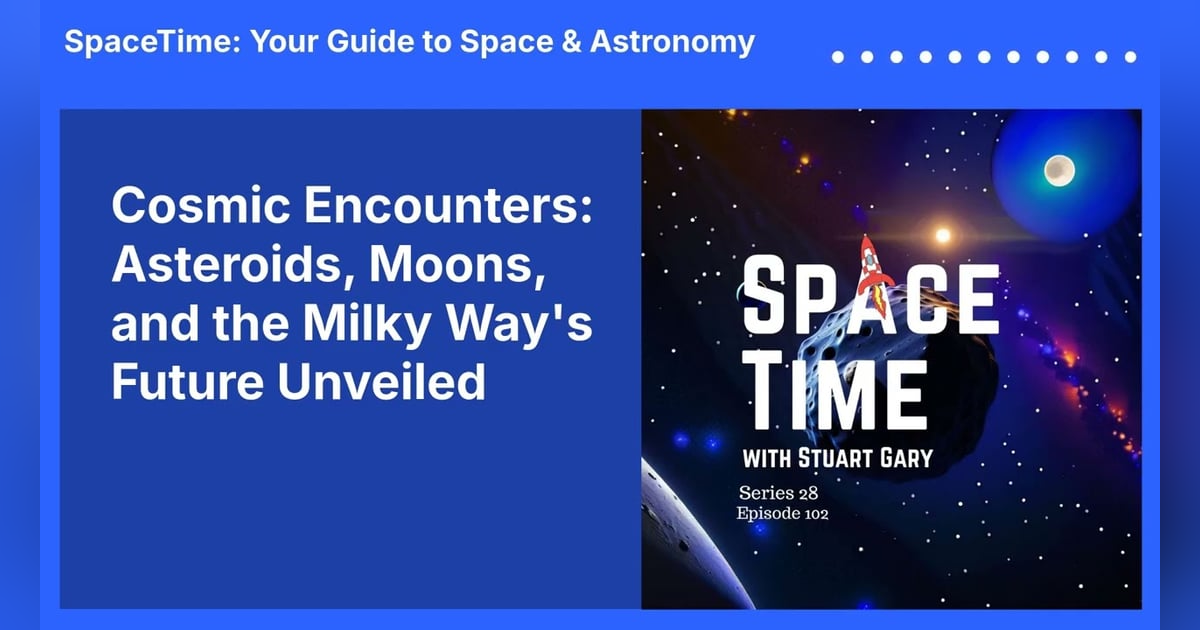 Cosmic Encounters: Asteroids, Moons, and the Milky Way’s Future Unveiled Cosmic Encounters: Asteroids, Moons, and the Milky Way’s Future Unveiled
