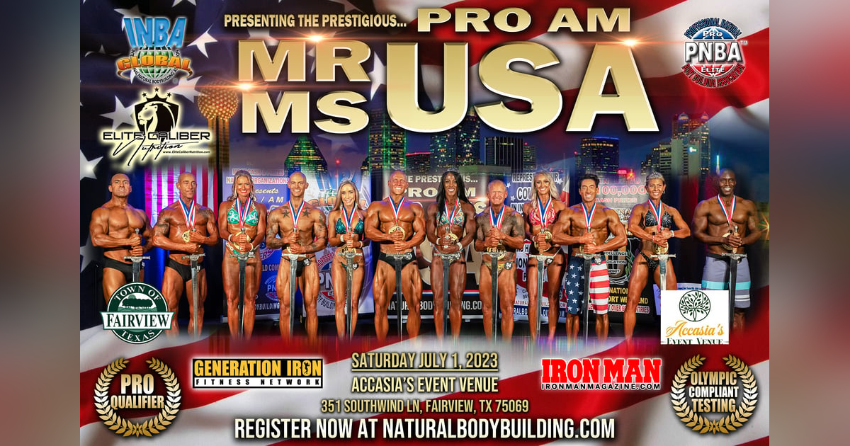 Getting Neighborly -- Super Dave Quinn and Monica Steiner on Pro/Am Natural Body Building Competition Getting Neighborly -- Super Dave Quinn and Monica Steiner on Pro/Am Natural Body Building Competition