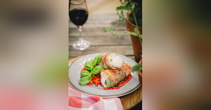 image for Wood Fired Monkfish wrapped in Parma Ham with Fresh Basil