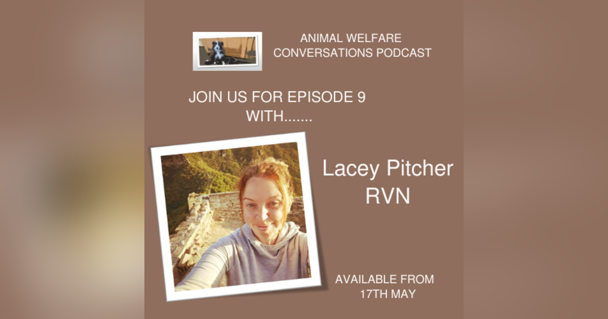 Episode 9 - Veterinary Nursing with Lacey Pitcher Episode 9 - Veterinary Nursing with Lacey Pitcher
