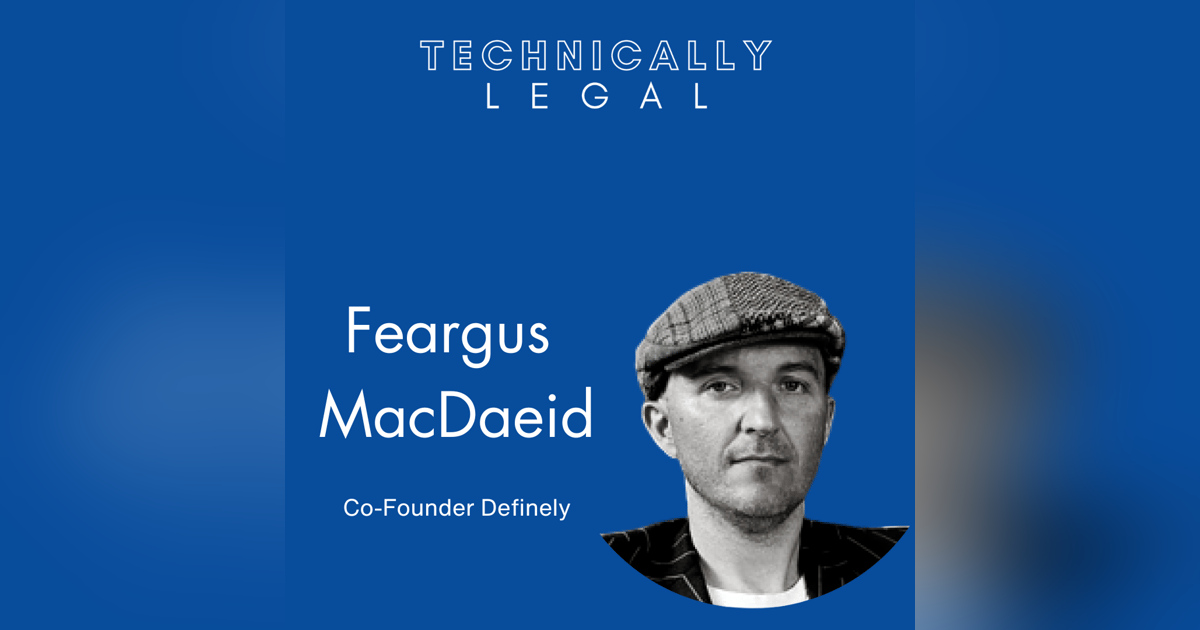 How a Visual Impairment Led to the Founding of a Contract Drafting Software Company (Feargus MacDaeid, Co-Founder of Definely) How a Visual Impairment Led to the Founding of a Contract Drafting Software Company (Feargus MacDaeid, Co-Founder of Definely)