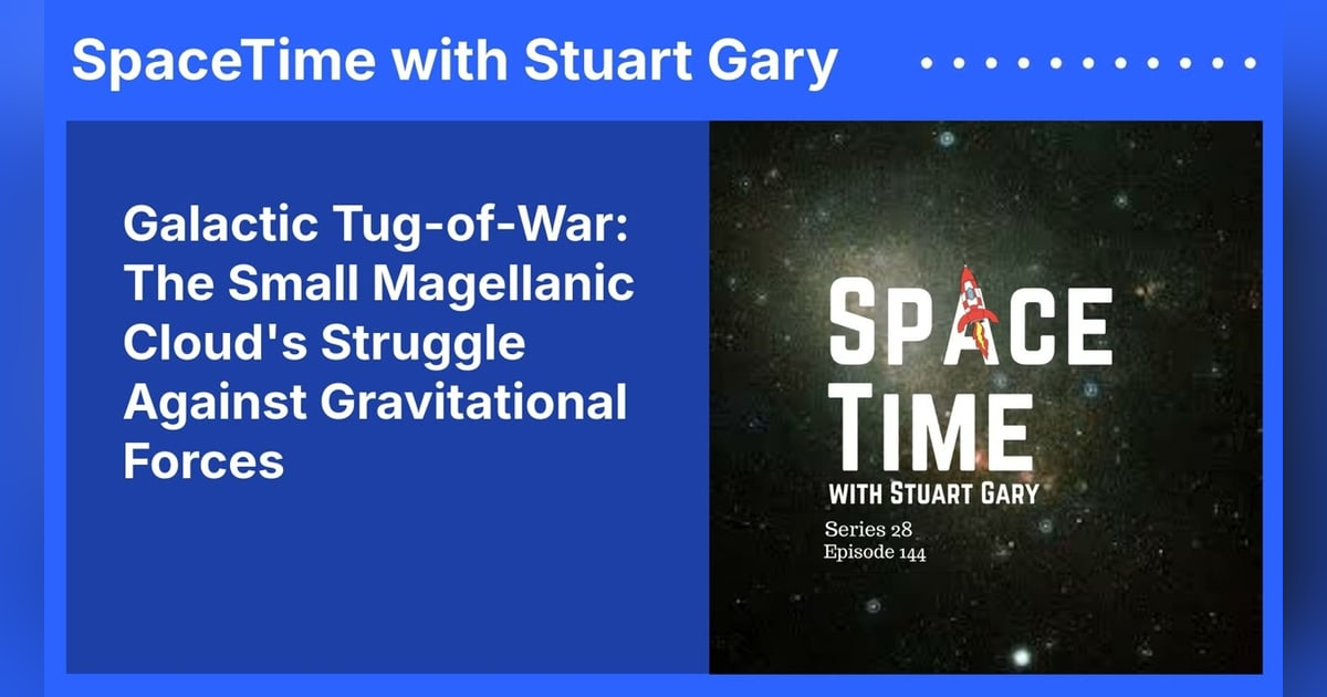 Galactic Tug-of-War: The Small Magellanic Cloud’s Struggle Against Gravitational Forces Galactic Tug-of-War: The Small Magellanic Cloud’s Struggle Against Gravitational Forces