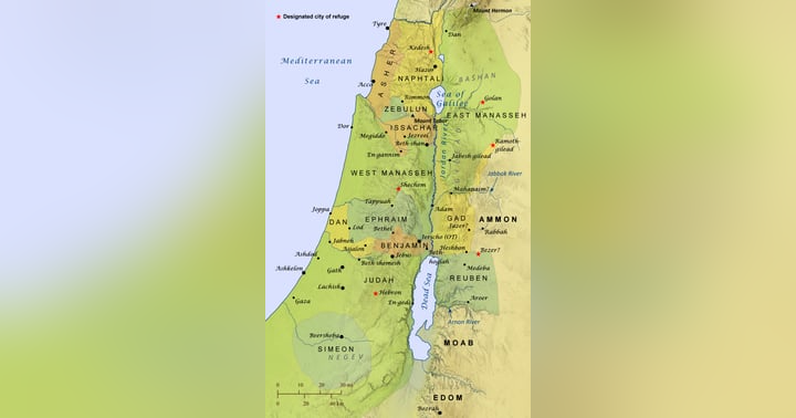 image for Map - Land Given to the Tribes