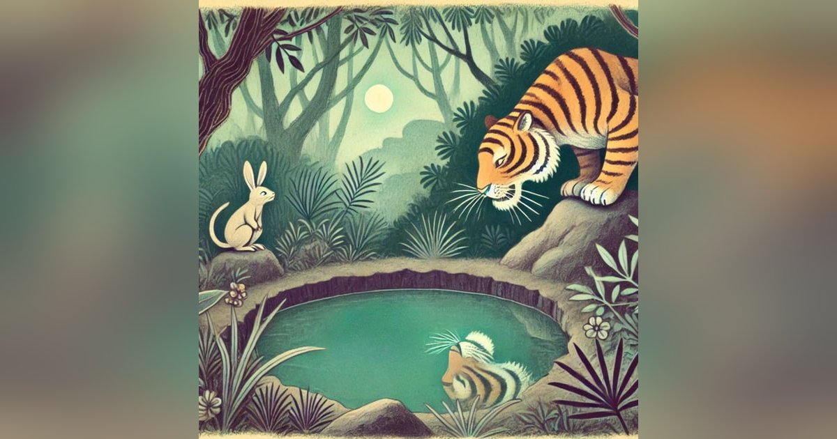 聪明的兔子和饥饿的老虎 - 中英双语睡前故事 -The Clever Rabbit and the Hungry Tiger - Bedtime Story in Mandarin Chinese and English 聪明的兔子和饥饿的老虎 - 中英双语睡前故事 -The Clever Rabbit and the Hungry Tiger - Bedtime Story in Mandarin Chinese and English