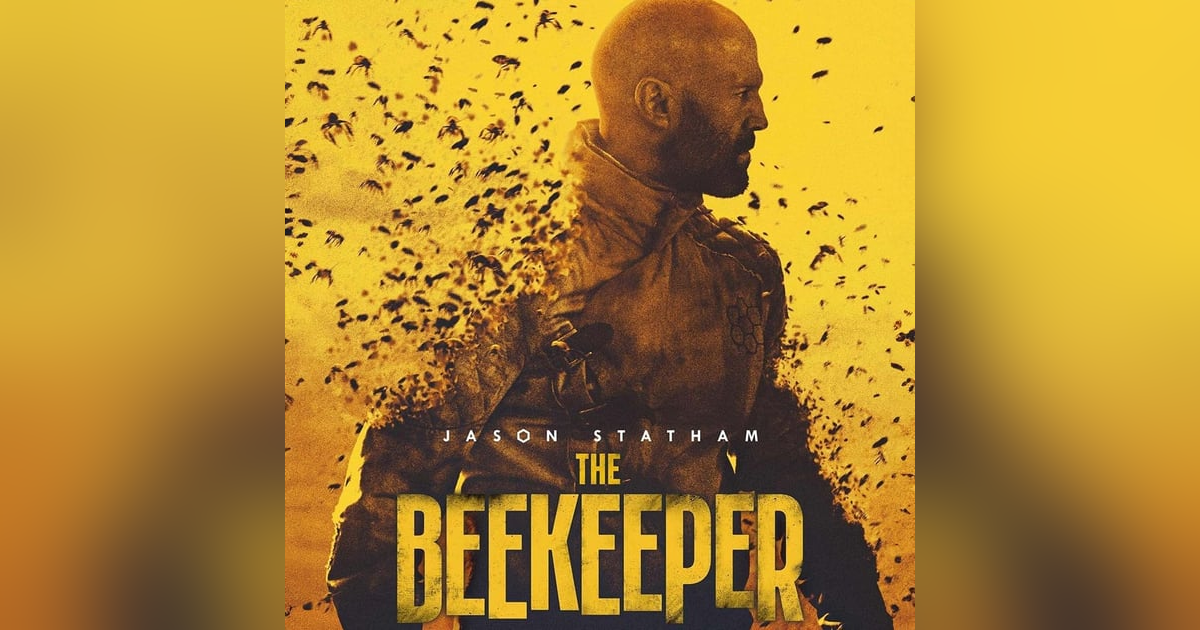 The Beekeeper (2024) Jason Statham, Josh Hutcherson, and Jeremy Irons The Beekeeper (2024) Jason Statham, Josh Hutcherson, and Jeremy Irons
