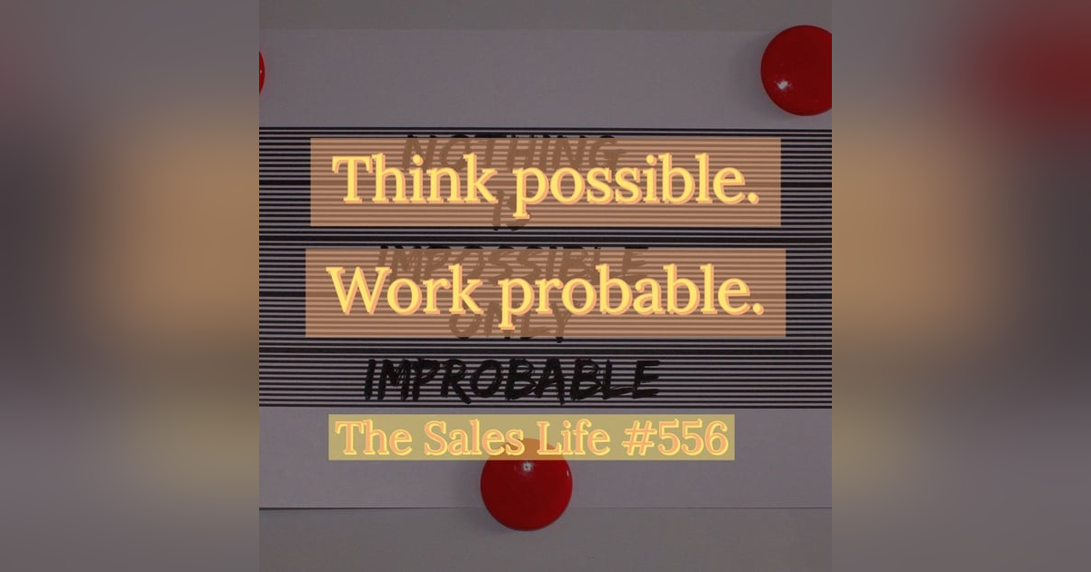 557. Think possible. Work probable. 557. Think possible. Work probable.