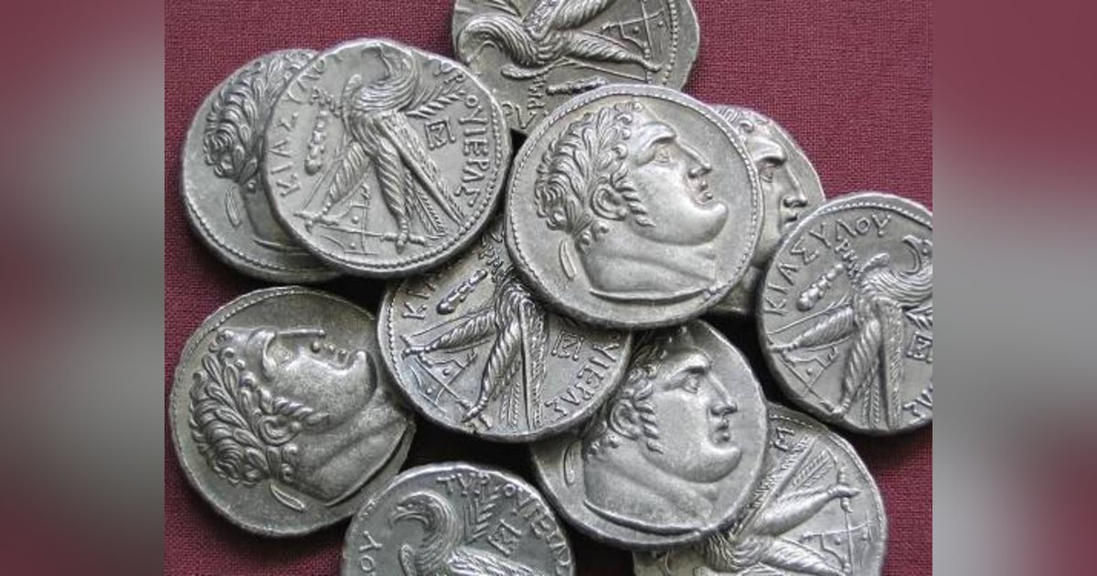 His Blood Be on Our Heads and On our Children's Heads. + How Much is 30 Pieces of Silver in Today's Dollars? #131 Reading Matthew 27 His Blood Be on Our Heads and On our Children's Heads. + How Much is 30 Pieces of Silver in Today's Dollars? #131 Reading Matthew 27