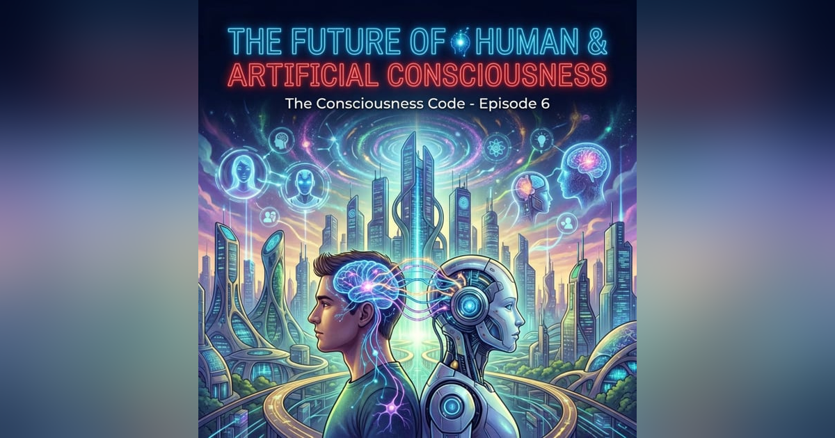 S3E6: The Future of Human & Artificial Consciousness | The Consciousness Code Ep. 6 S3E6: The Future of Human & Artificial Consciousness | The Consciousness Code Ep. 6
